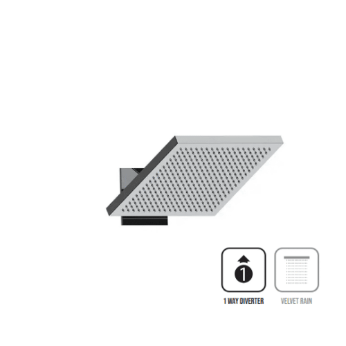 ראש מקלחת מרובע SWAY