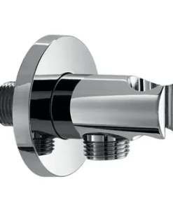 נקודת מים מתכתית עם מאחז רוזטה עגולה