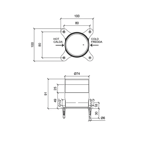 Alternative view of גוף פנימי לברז כיור רחצה עומד