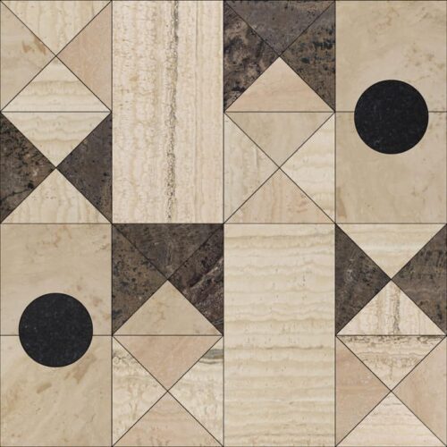 blend 4 bianco dei - dorato - narbonne - thassos - titanium