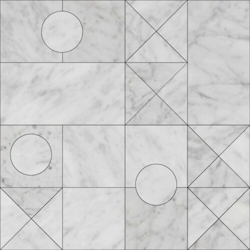 monocolore 1 bianco carrara