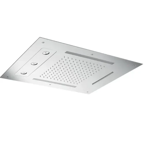 Temptation Spin Rectangular - ראש מקלחת כרומוטרפיה צמוד תקרה