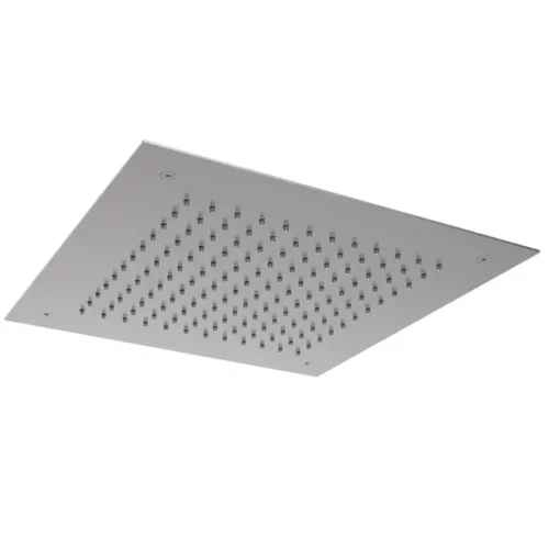 ‏ראש מקלחת צמוד תקרה 380 מ״מ מסדרת Temptation - נירוסטה 316