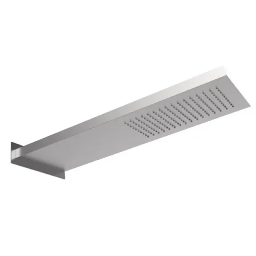 ‏ראש מקלחת מהקיר בעל מצב אחד - נירוסטה 316