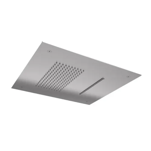 ‏ראש מקלחת צמוד תקרה 380 מ״מ מסדרת Temptation 2 - נירוסטה 316