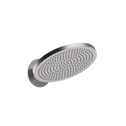 ‏ראש מקלחת עגול ללא זרוע מסדרת Velvet - נירוסטה 316