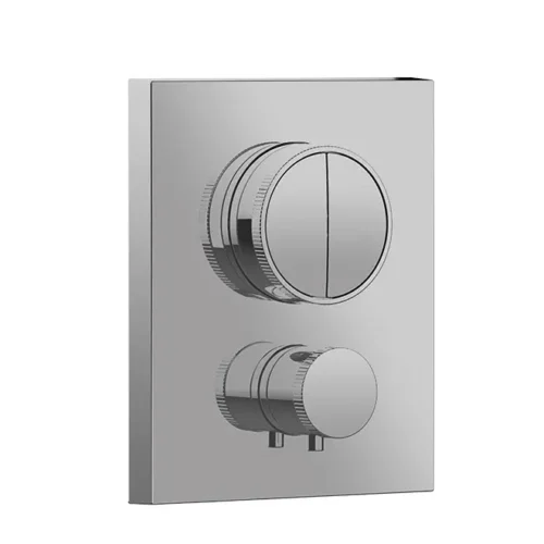 ‏כיסוי חיצוני תרמוסטטי 4 דרך מסדרת Push מרובע