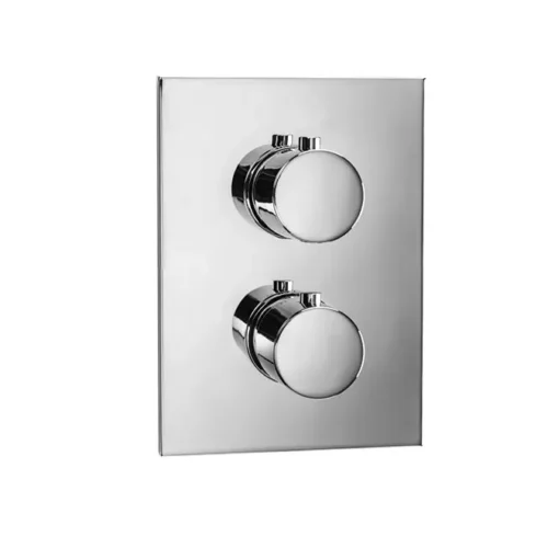 ‏כיסוי חיצוני תרמוסטטי 3 דרך מרובע ידיות עגולות