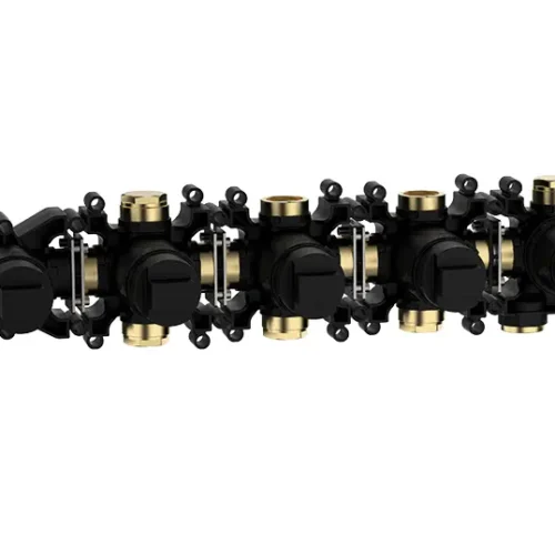 גוף פנימי תרמוסטטי 5 דרך מנגנון Push