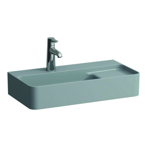 Alternative view of ‏VAL - כיור תלוי קטן עם חצי מדף בצד ימין