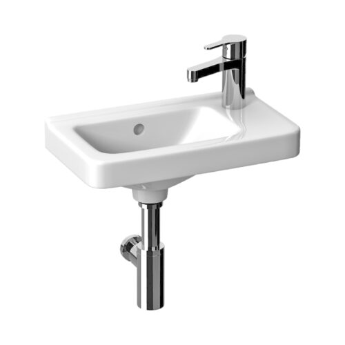 CUBITO PURE כיור תלוי קטן עם ברז